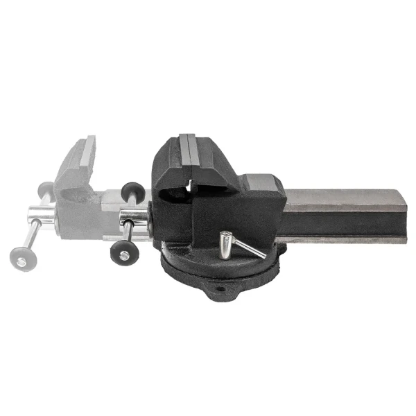 Тиски стальные поворотные с наковальней 5''-125мм