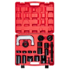 Съемник сайлентблоков и подшипников с комплектом оправок, набор 21пр.