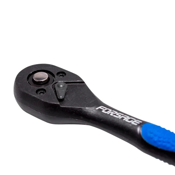 Трещотка реверсивная в пластиковом антикорозийном корпусе 1/4''(L-145мм, 72зуб)