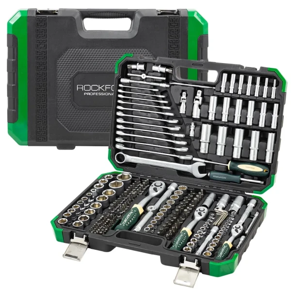 Набор инструментов 216+6пр. 1/4''3/8''1/2''(6гр, 12гр)