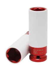 Головка ударная глубокая для литых дисков с защитным кожухом 21мм, 1/2''