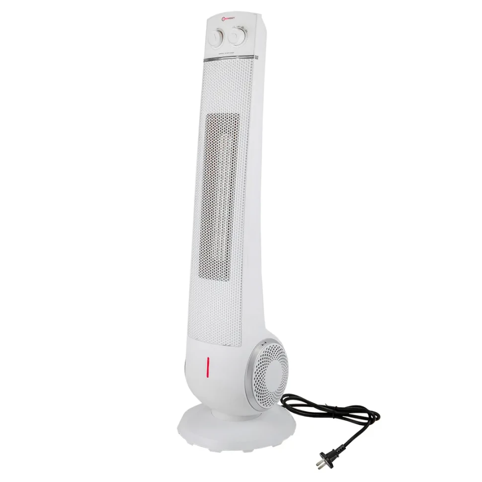 Тепловентилятор электрический поворотный(220V,2200W,S обогрева 22м²,защита от перегрева)