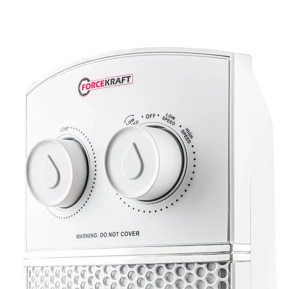 Тепловентилятор электрический поворотный(220V,2200W,S обогрева 22м²,защита от перегрева)