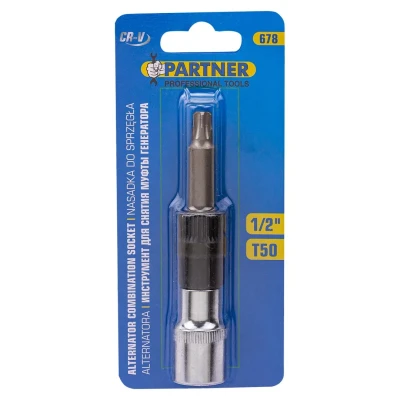 Головки для снятия муфты генератора (головка-бита 1/2''(T50), головка 33зуба)