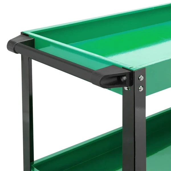 Тележка инструментальная металлическая 3-х полочная