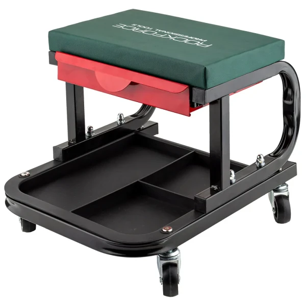 Стул слесарный передвижной с инструментальной полкой