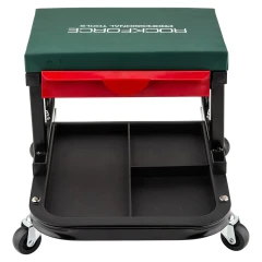 Стул слесарный передвижной с инструментальной полкой