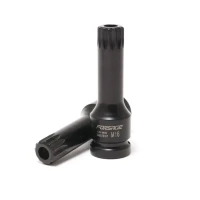 Головка-бита SPLINE глубокая ударная1/2'', M5 с отверстием