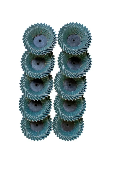 Круг абразивный циркониевый шлифовальный лепестковый 75мм (№60)(к-т 10шт)