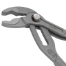 Пассатижи переставные сантехнические с кнопкой фиксации Cr-V 175мм, на блистере