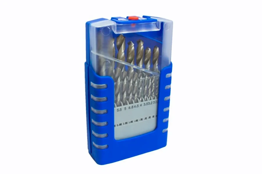 Набор сверл по металлу HSS 21пр.(1,1.5,2,2.5,3,3.2,3.5,4,4.5,4.8,5,5.5,6,6.5,7,7.5,8,8.5,9,9.5,10мм), в пластиковом футляре
