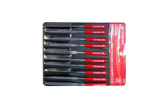 Набор надфилей разнопрофильных 10пр.(L-180мм,Ø5мм),в блистере