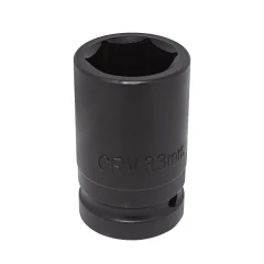 Головка ударная глубокая 33мм (6гр.), 1''