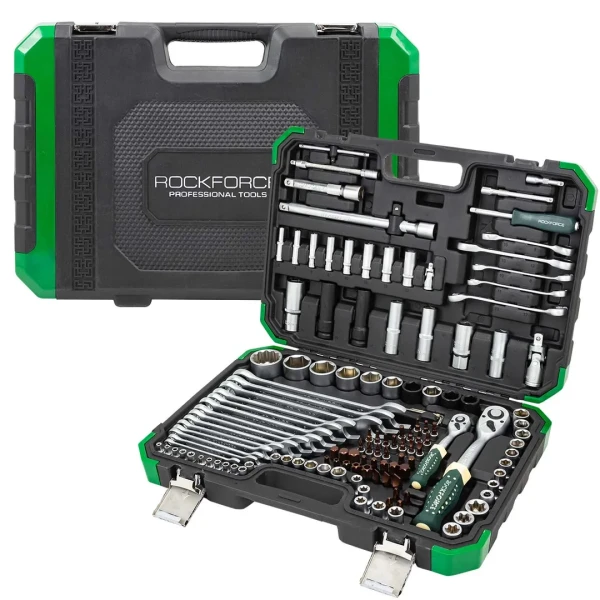 Набор инструментов 125+6пр. 1/4'', 1/2'' (6гр.)(4-32мм)