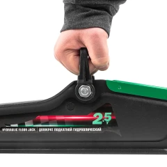 Домкрат подкатной гидравлический 2.5т.