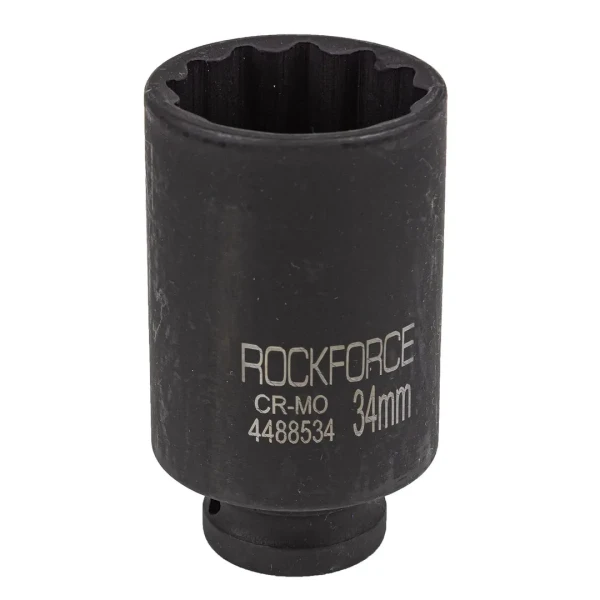 Головка ударная глубокая 34мм (12гр.), 1/2''