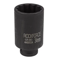 Головка ударная глубокая 34мм (12гр.), 1/2''