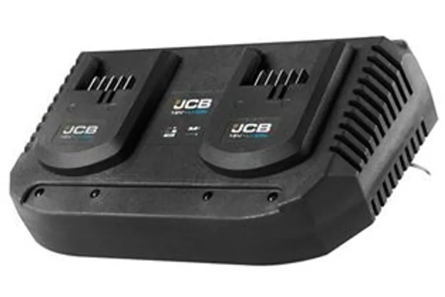 Зарядное устройство для аккумуляторных батарей двойное 18V, 2*3.5AH