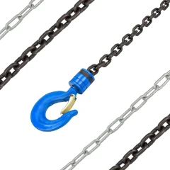Лебедка механическая(таль) подвесная с фиксацией цепи натяжения, 1т (длина цепи - 3м)