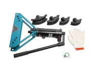 Трубогиб гидравлический ручной горизонтальный 6т (3/8'', 1/2'', 3/4'', 1'', ход поршня 150мм)