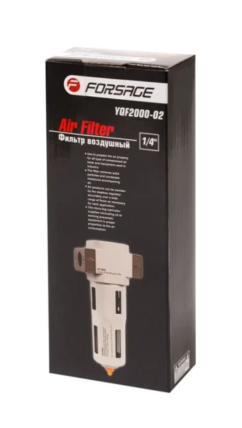 Фильтр влагоотделитель для пневмосистемы Profi 1/4''(10bar температура воздуха 5-60С.5Мк )
