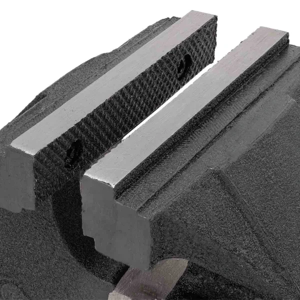 Тиски стальные усиленные поворотные с наковальней 8''-200мм