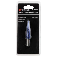 Сверло ступенчатое спиральное HSS4241(3-14мм)в блистере