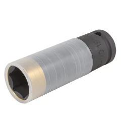 Головка ударная глубокая тонкостенная в защитном кожухе 19мм (6гр.), 1/2''