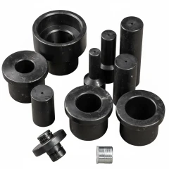 Съемник гидравлический выпрессовщик шкворней с тележкой .грузовых авто 75т с гидравлическим насосом и комплектом надставок