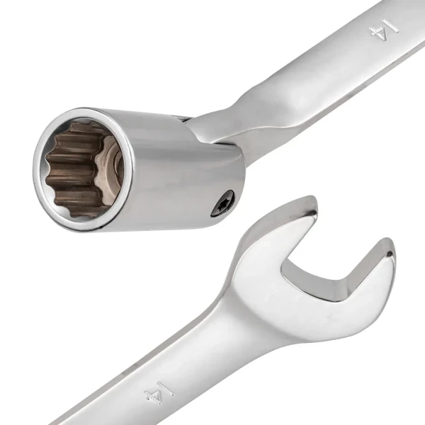 Ключи рожково-шарнирные, набор 10пр. (8, 10, 12-19мм)