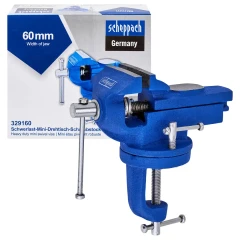 Тиски слесарные поворотные мини (ширина губ - 60мм)