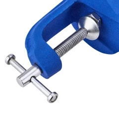 Тиски слесарные поворотные мини (ширина губ - 60мм)