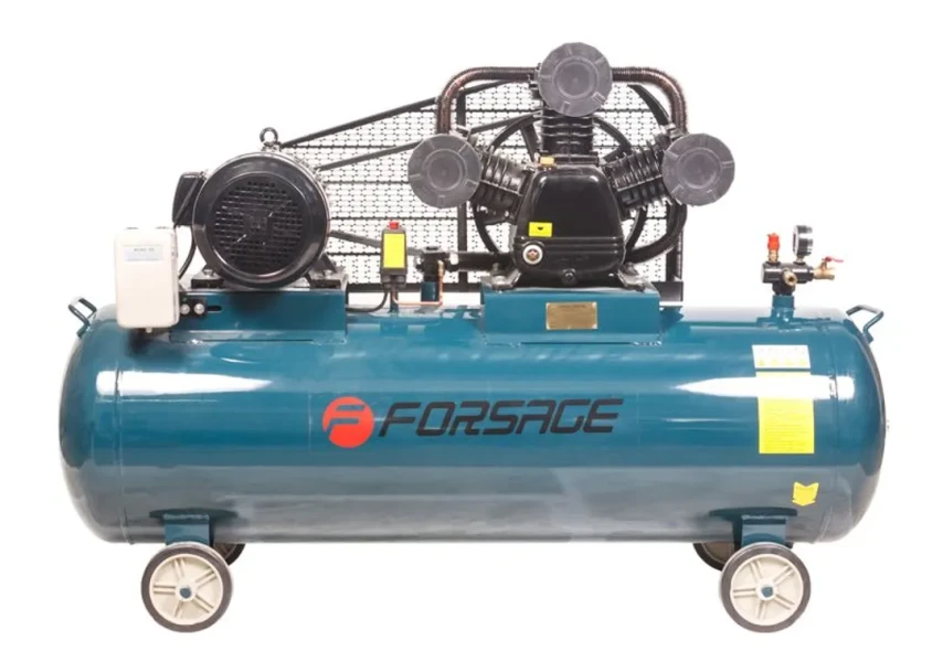 Компрессор 300л 3-х поршневой с ременным приводом (7.5кВт, 950 об/мин, ресивер 300л, 900л/м, 380В)