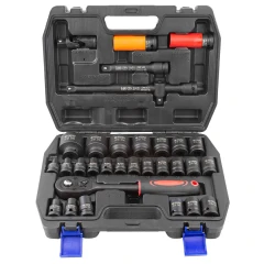 Набор инструментов ударных 32пр.1/2''( 6-гр: 8-32мм, 12гр: 10,12,14,15,17,19,36ммCr-Mo)