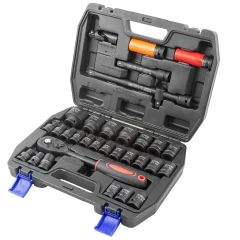 Набор инструментов ударных 32пр.1/2''( 6-гр: 8-32мм, 12гр: 10,12,14,15,17,19,36ммCr-Mo)