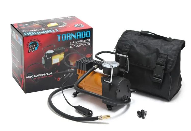 Компрессор FY-002S ''TORNADO-economy pack'' 12V с сумкой