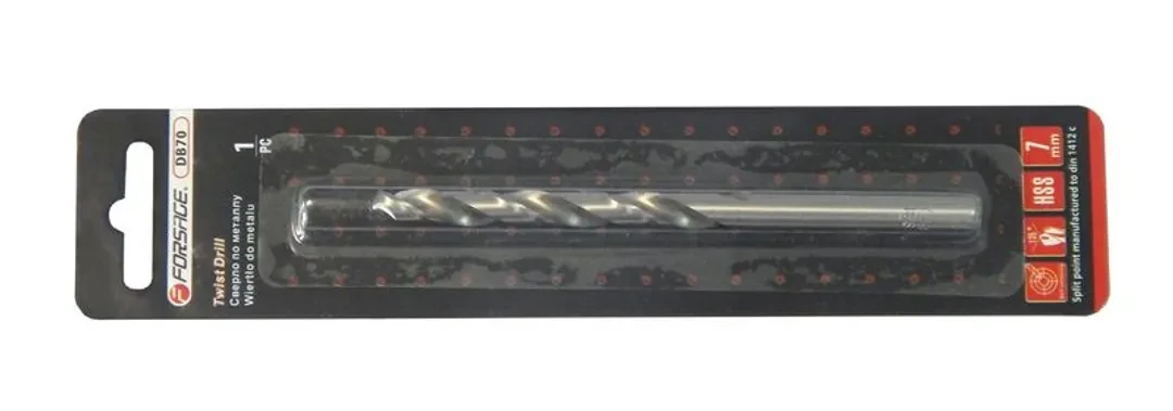 Сверло по металлу 5.6мм HSS+Co, в блистере