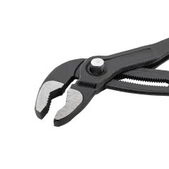 Пассатижи переставные сантехнические с кнопкой фиксации Cr-V 300мм, на блистере