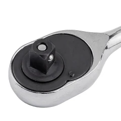 Набор головок с трещоткой и удлинителем 12пр.1/2''(6гр)(8,10,12-15,17,19,21,24мм),в пласт. Держателе