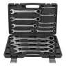 Набор ключей комбинированных трещоточных 13пр.(8,10,12,13,14,17,19,21,22,24,27,30,32мм),в кейсе