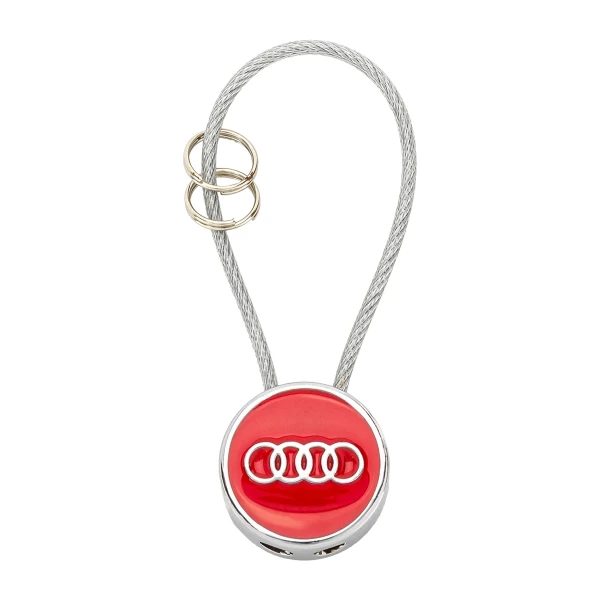 Брелок для ключей универсальный (металл.) AUDI