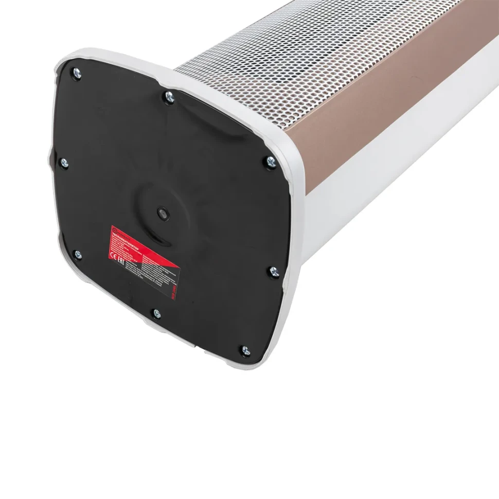Тепловентилятор электрический поворотный (220V,2000W,S обогрева 20м²,защита от перегрева+пульт ДУ)