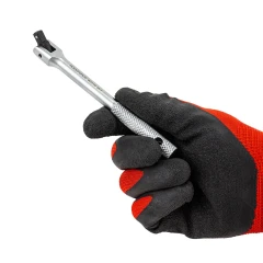Вороток шарнирный с накаткой 1/4''L-150мм.