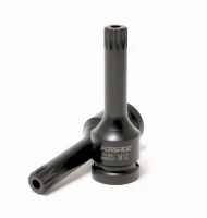 Головка-бита SPLINE глубокая ударная1/2'', M10 с отверстием