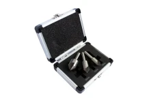 Набор зенкеров,3пр. (10, 12, 16мм),в аллюм. кейсе