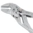 Пассатижи переставные сантехнические с кнопкой фиксации и плоским параллельным захватом Cr-V 250мм, на блистере