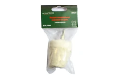 Насадка полировальная хлопковая ''конус''на дрель Ø33х45мм (Ø хвостовика 6мм),в блистере