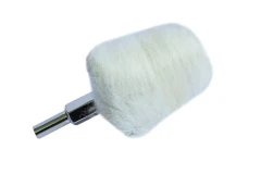 Насадка полировальная хлопковая ''конус''на дрель Ø33х45мм (Ø хвостовика 6мм),в блистере
