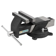 Тиски стальные поворотные с наковальней 6''-150мм