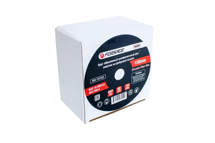 Круг абразивный шлифовальный 150мм (№80)